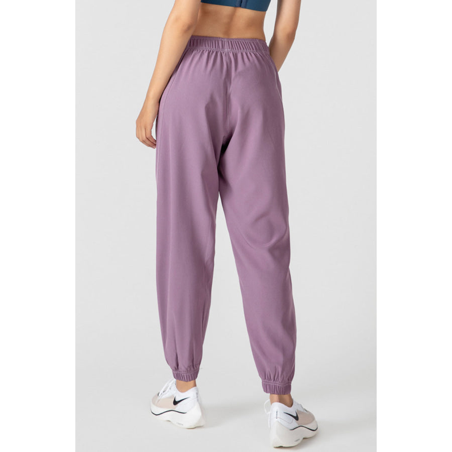 Basic Bae Drawstring Joggers with Pockets Lilac / S Apparel and Accessories