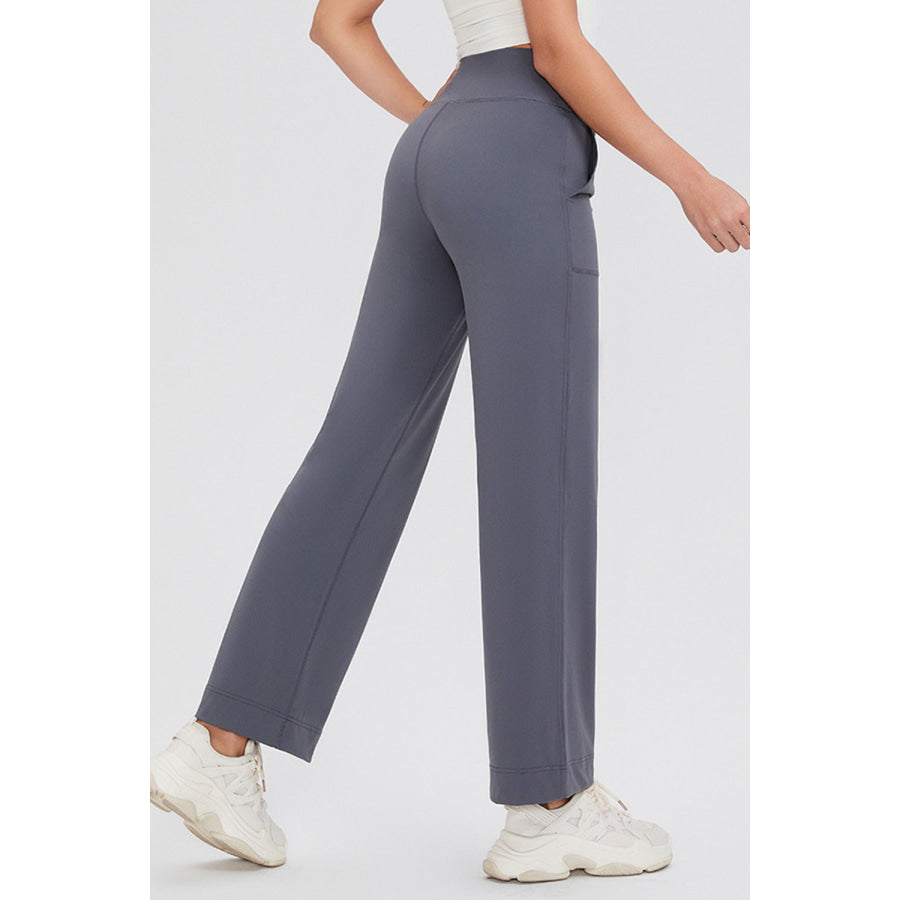 Basic Bae Full Size Drawstring High Waist Pants with Pockets Apparel and Accessories