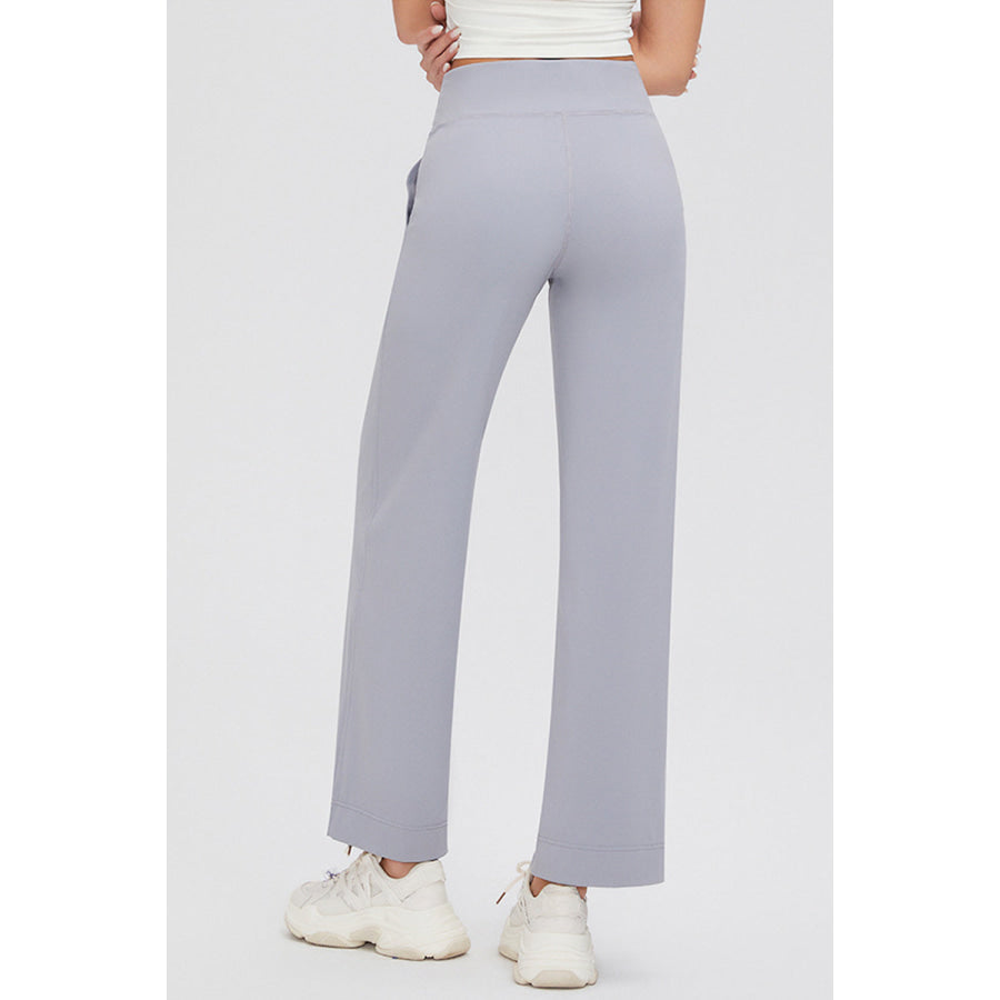 Basic Bae Full Size Drawstring High Waist Pants with Pockets Apparel and Accessories