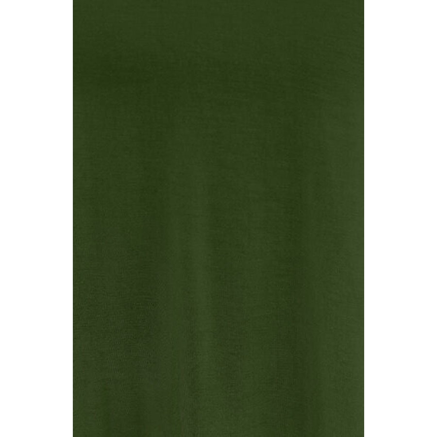 Basic Bae Full Size V-Neck Lantern Sleeve Blouse Clothing