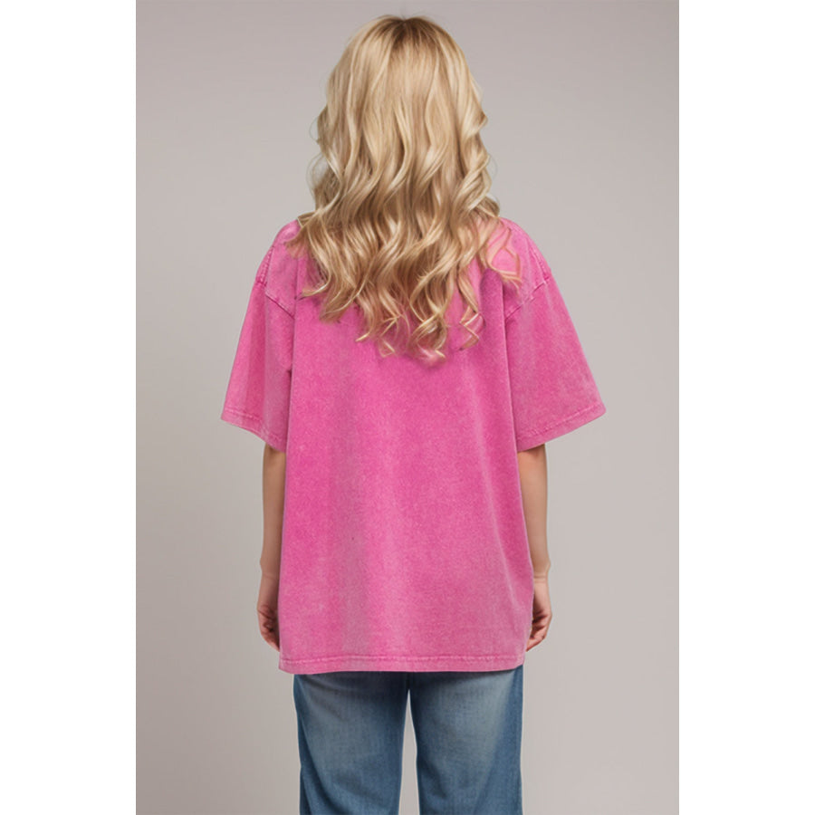 Basic Bae Round Neck Half Sleeve T-Shirt Apparel and Accessories