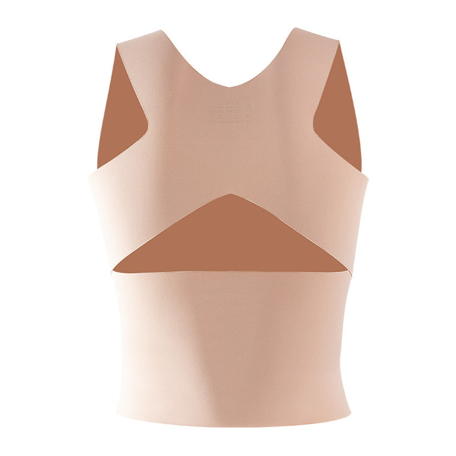 Basic Bae Scoop Neck Shapewear Tank with Removable Paddings Apricot / M Apparel and Accessories