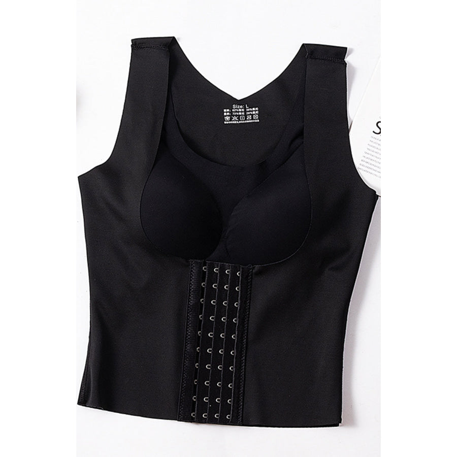 Basic Bae Scoop Neck Shapewear Tank with Removable Paddings Black / M Apparel and Accessories