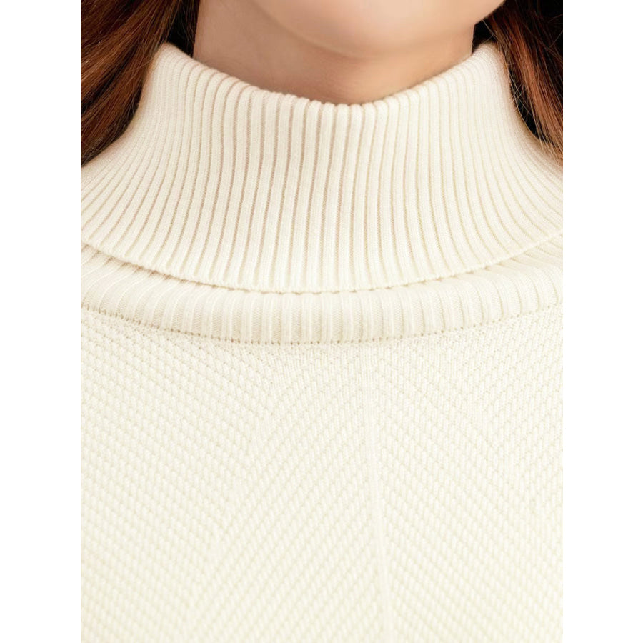 Basic Bae Turtleneck Raglan Sleeve Top and Pants Sweater Set Apparel and Accessories