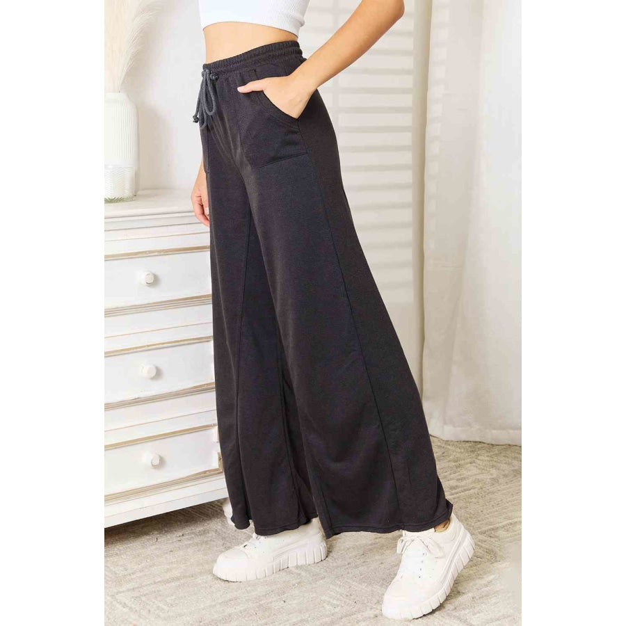 Basic Bae Wide Leg Pocketed Pants