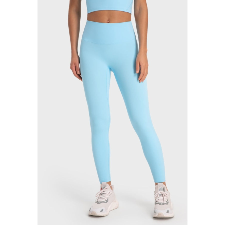 Basic Full Length Active Leggings Mint Blue / 2