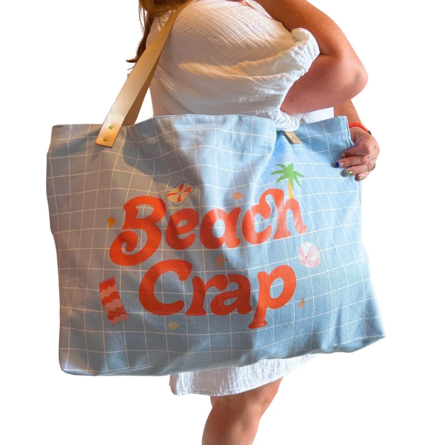 Beach Crap Extra Large Tote Bag Tote Bag