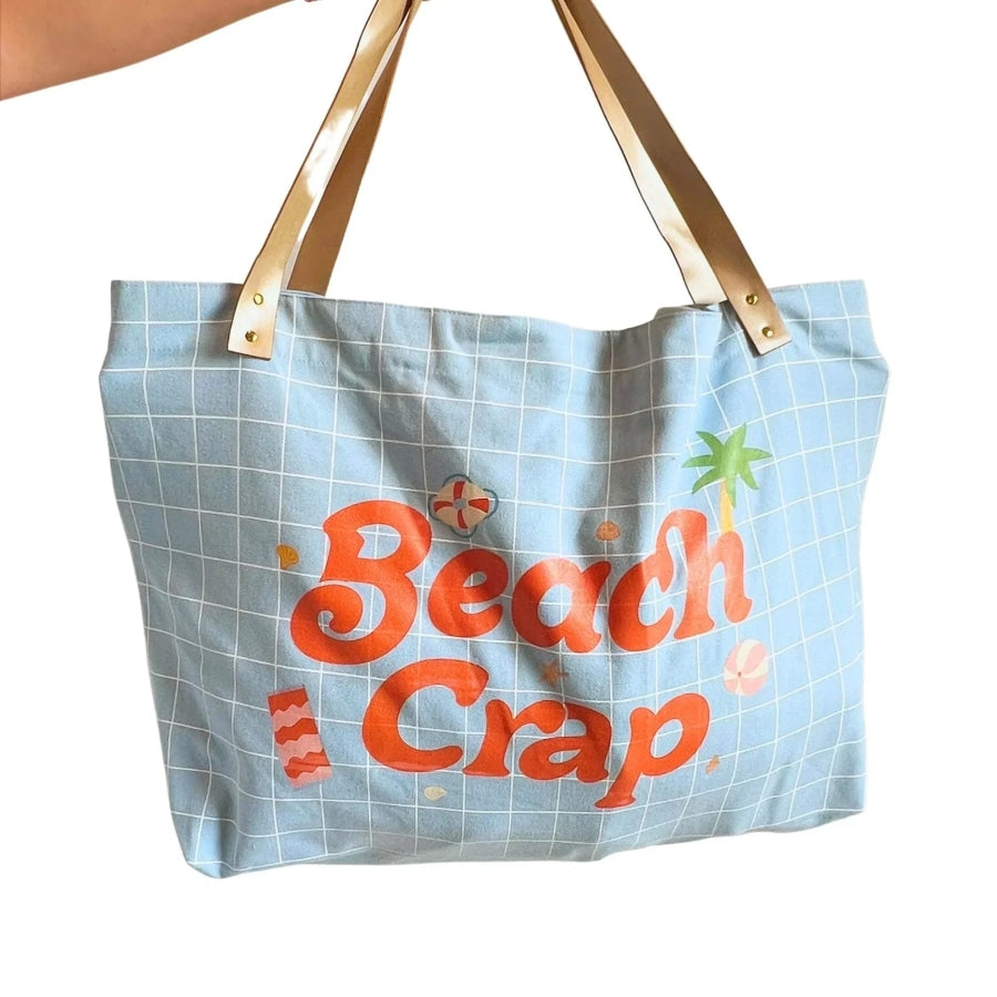Beach Crap Extra Large Tote Bag Tote Bag