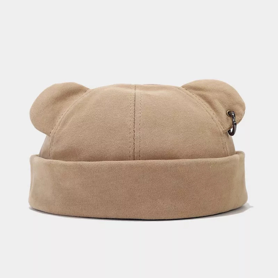 Bear Ear Docker Hat Khaki / One Size Apparel and Accessories