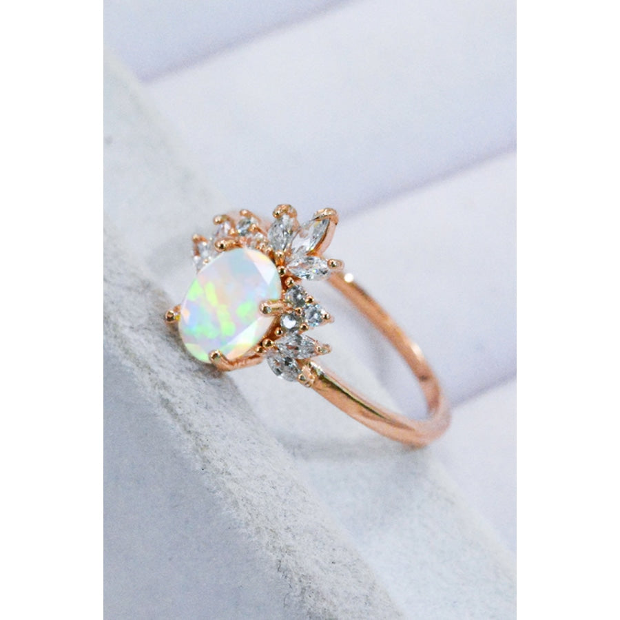 Best Of Me 925 Sterling Silver Opal Ring