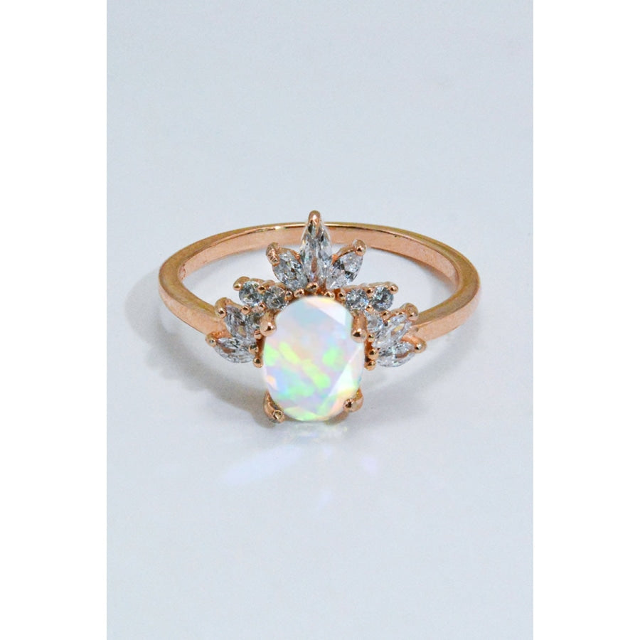 Best Of Me 925 Sterling Silver Opal Ring