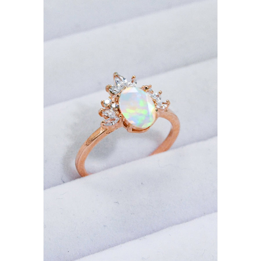 Best Of Me 925 Sterling Silver Opal Ring