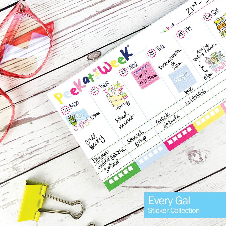 Best Planner Stickers | Family Work To-Dos Events Goals | 8 Styles Planner Stickers