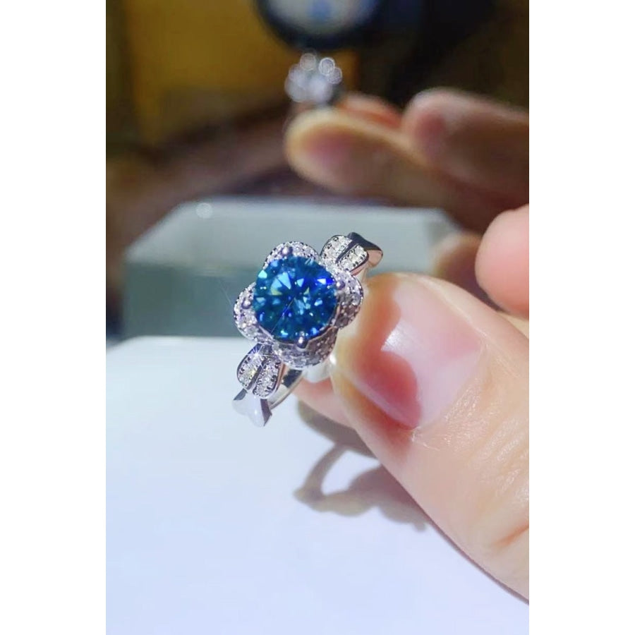 Better Love Next Time 1 Carat Moissanite Ring Sky Blue / 5