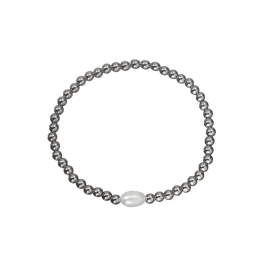 Betty Freshwater Pearl Bracelet (Pre - Order) Silver Bracelets