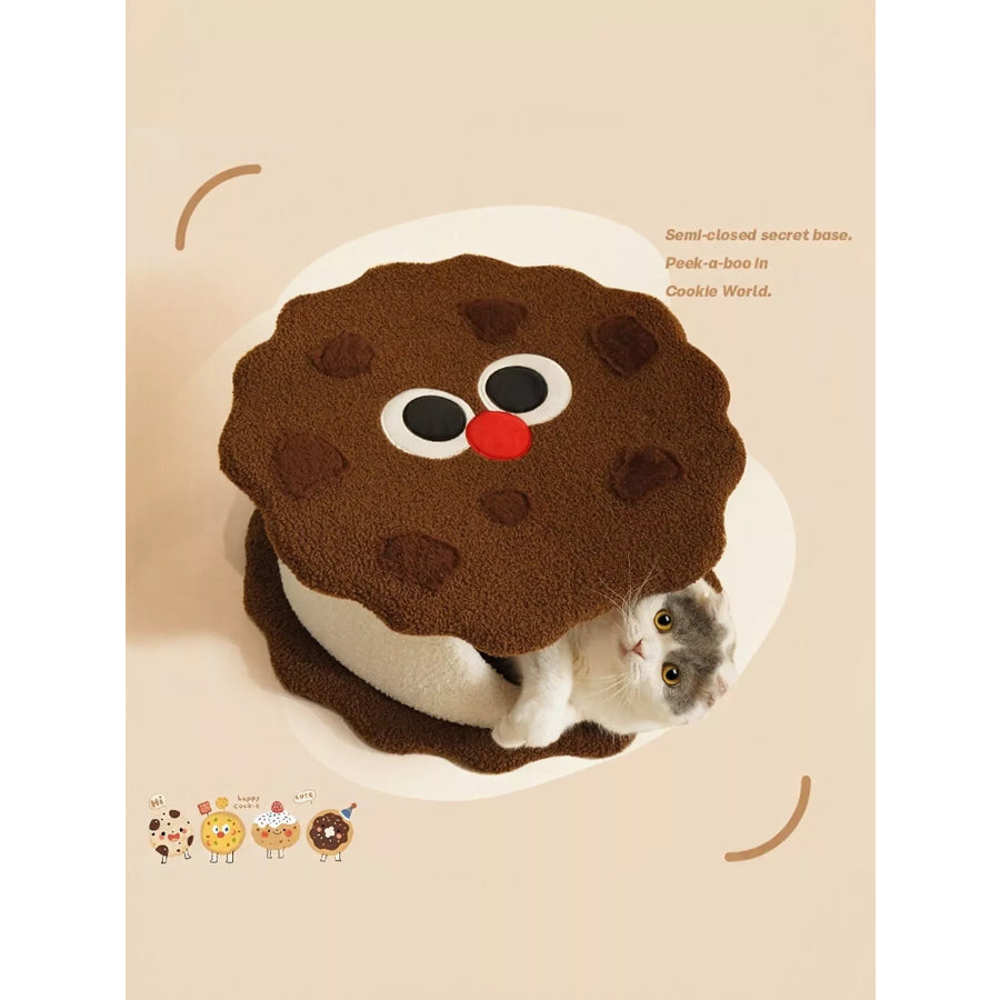 Biscuit Style Pet Nest Brown / ONESIZE Apparel and Accessories