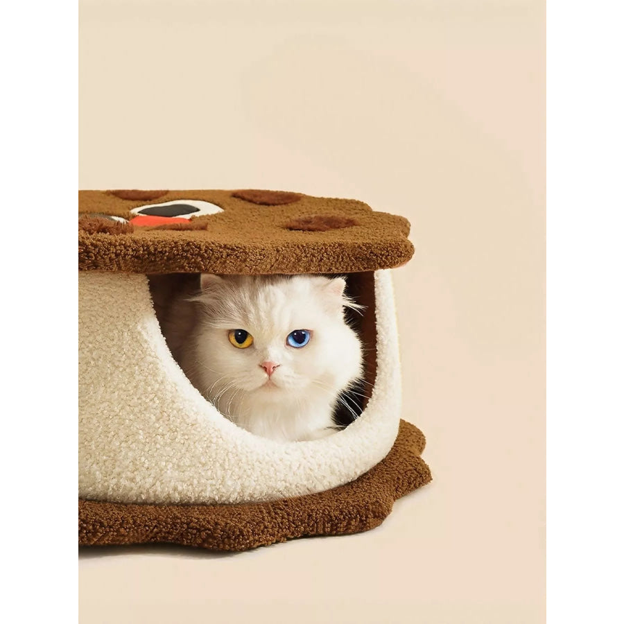 Biscuit Style Pet Nest Brown / ONESIZE Apparel and Accessories