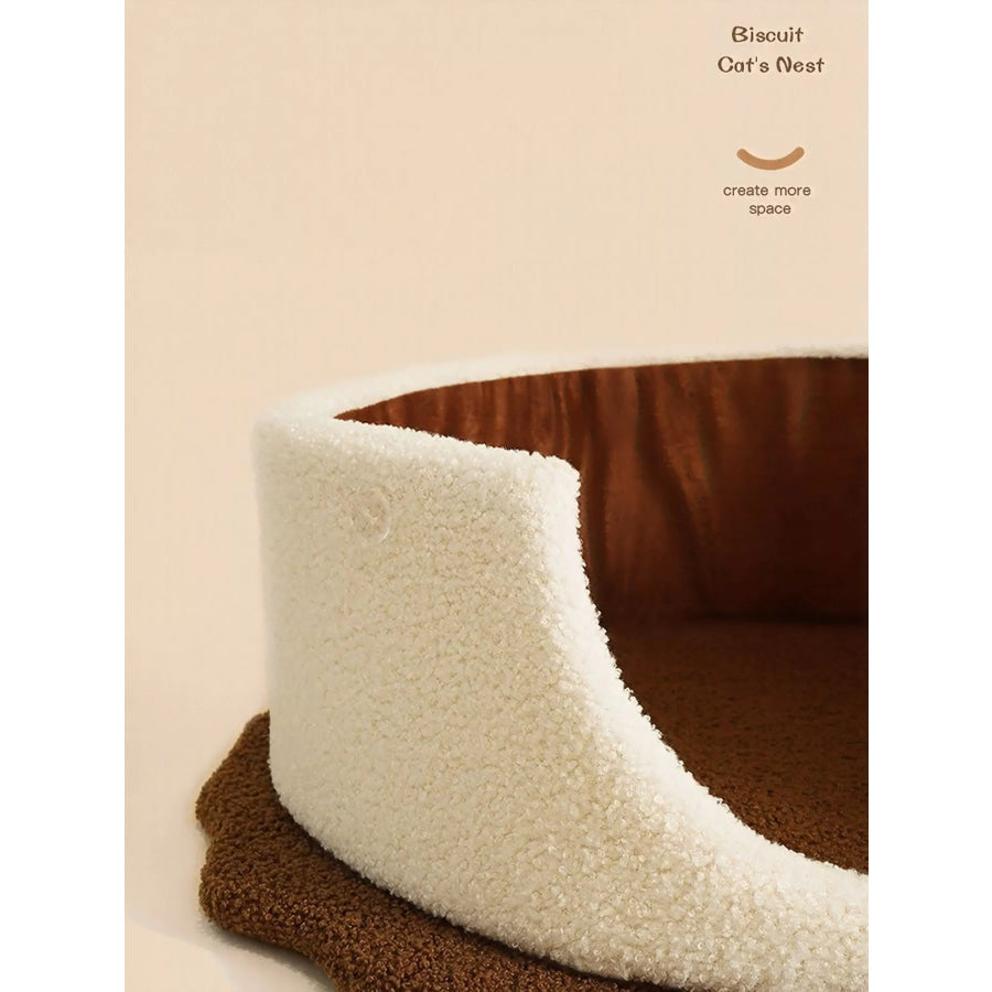 Biscuit Style Pet Nest Brown / ONESIZE Apparel and Accessories