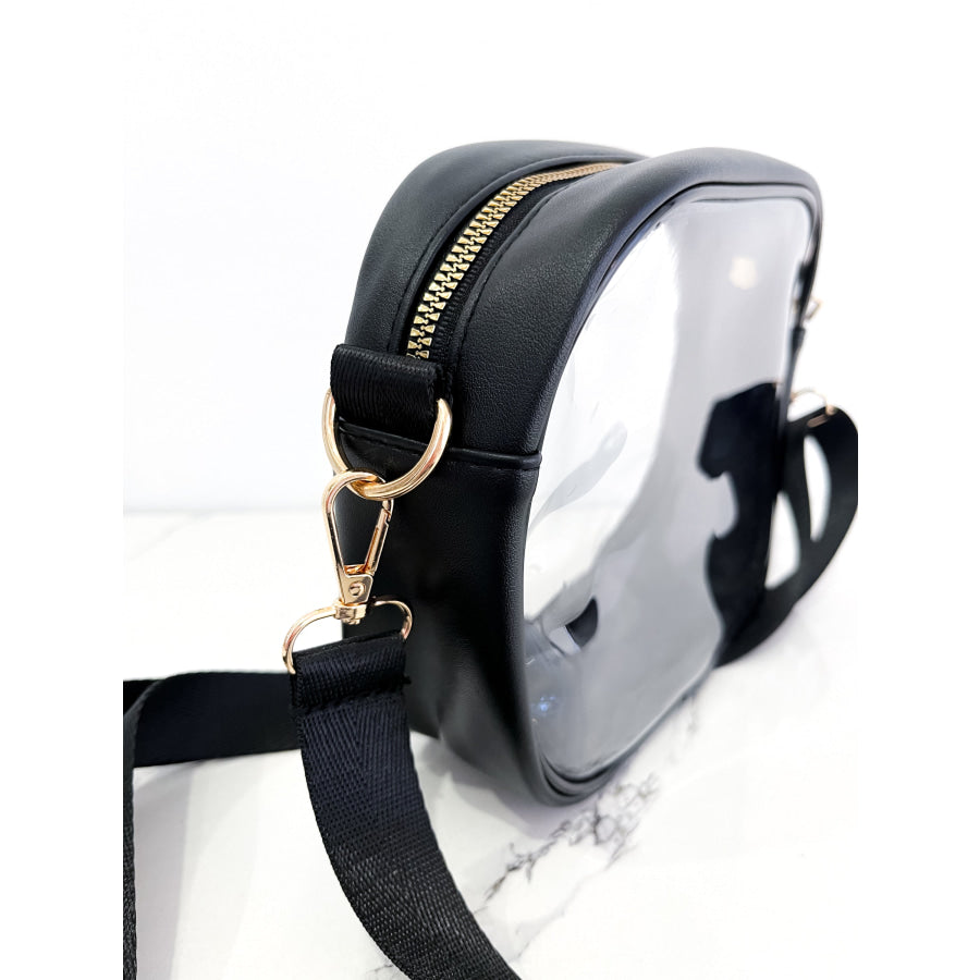 Black Clear Stadium Crossbody Bag - ETA 4/19 WS 640 Handbags