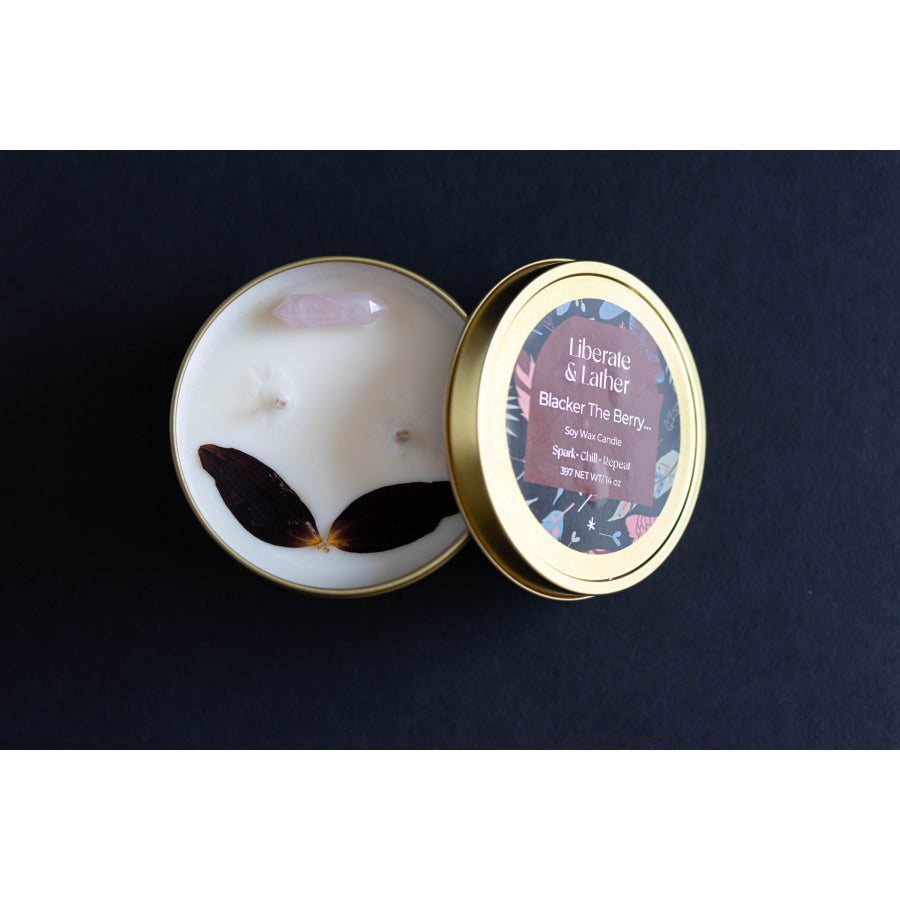 Blacker The Berry Soy Wax Candle 14oz Candles