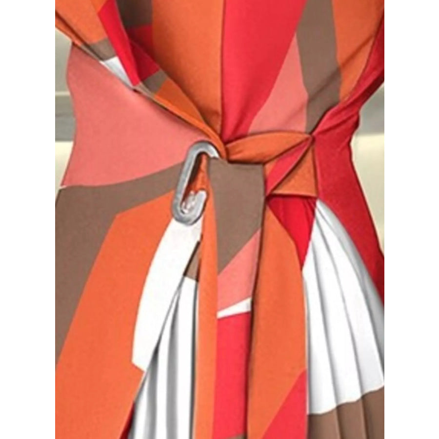 Blazer Style Pleated Midi Dress Apparel and Accessories
