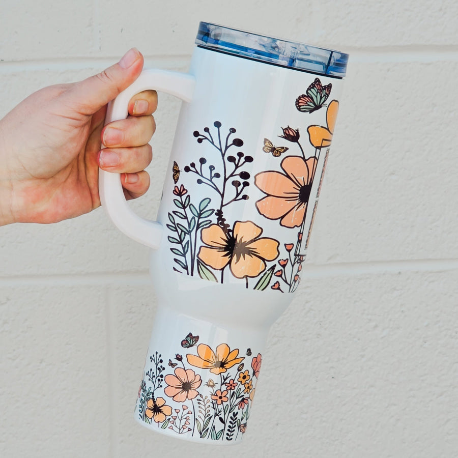 Blooming Mama 40oz Tumbler Tumbler