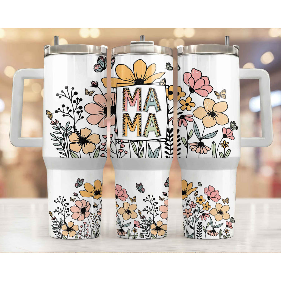 Blooming Mama 40oz Tumbler Tumbler