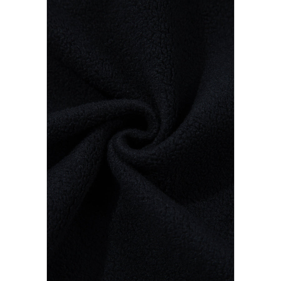 Bluing Oversize Drop Shoulder Reversible Mock Neck Sweatshirt Tops/Sweatshirts & Hoodies