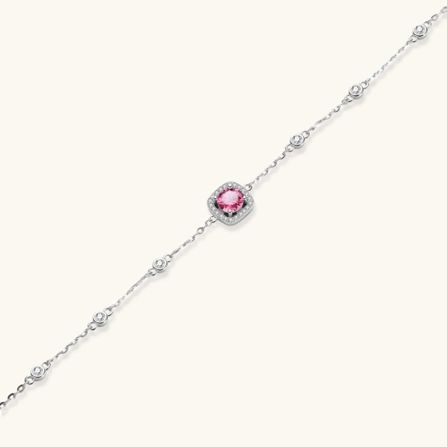 Blush Dreams Moissanite Bracelet by Sandee Rain Boutique Bracelets
