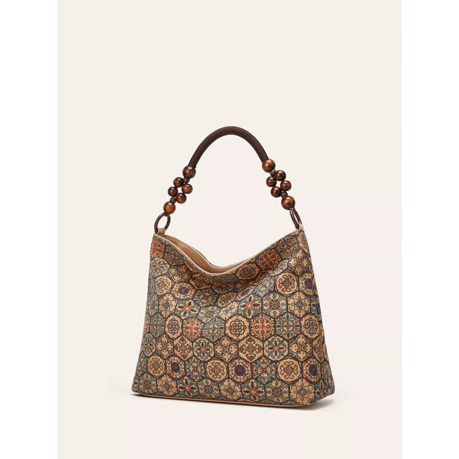 Bohemian Geometric Pattern Hobo Handbag Apparel and Accessories