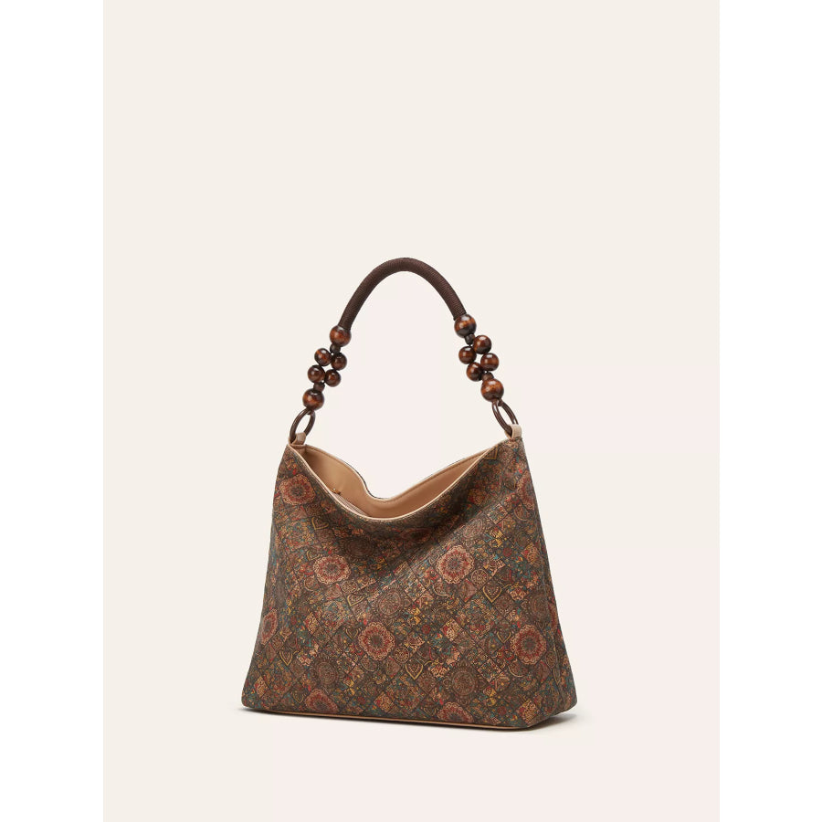 Bohemian Geometric Pattern Hobo Handbag Apparel and Accessories