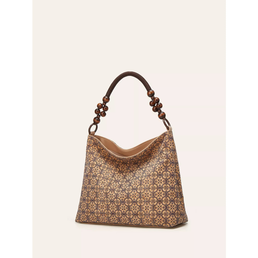 Bohemian Geometric Pattern Hobo Handbag Apparel and Accessories