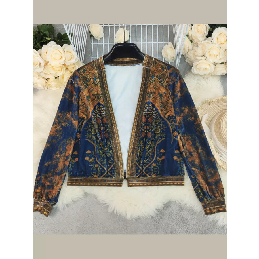 Bohemian Open Front Cardigan Apparel and Accessories