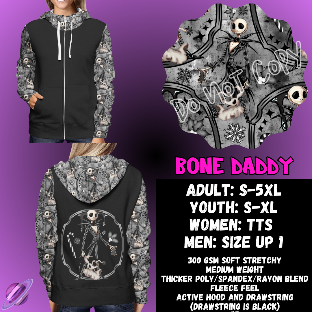 PREORDER Custom Hoodie Outfits - Bone Daddy - Closes 28 Jan - ETA early May 2025