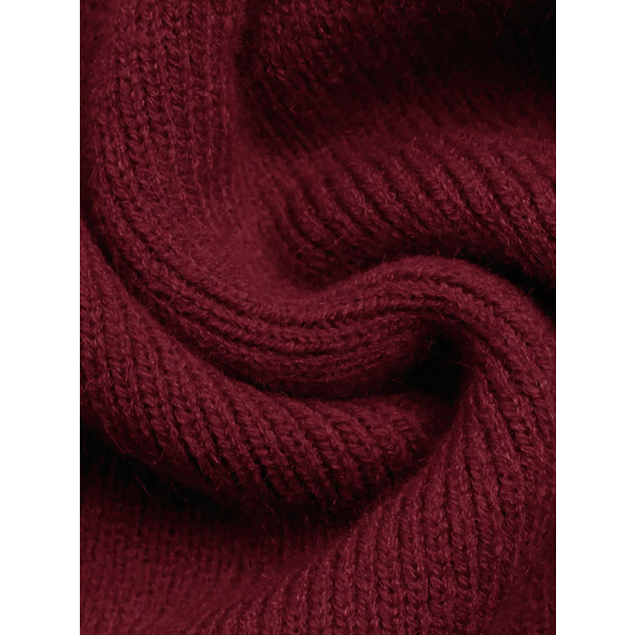 Bow Button Up Knit Cardigan Apparel and Accessories
