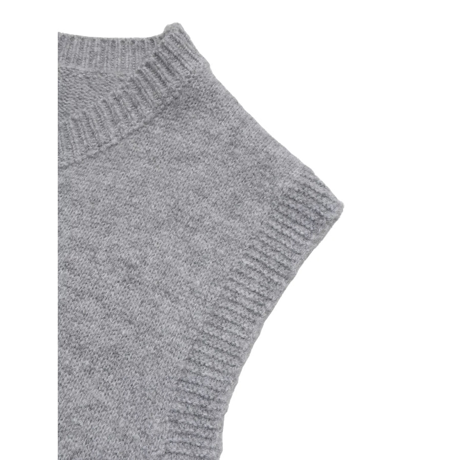 Bow-Detail Knit Sweater Vest Apparel and Accessories