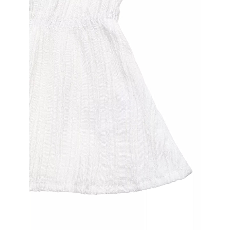 Bow Front Cap Sleeve Blouse Apparel and Accessories