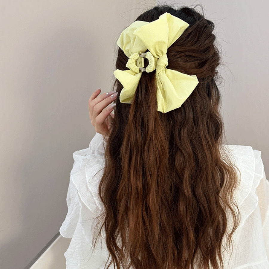 Bow Hair Claw Clip Apparel and Accessories