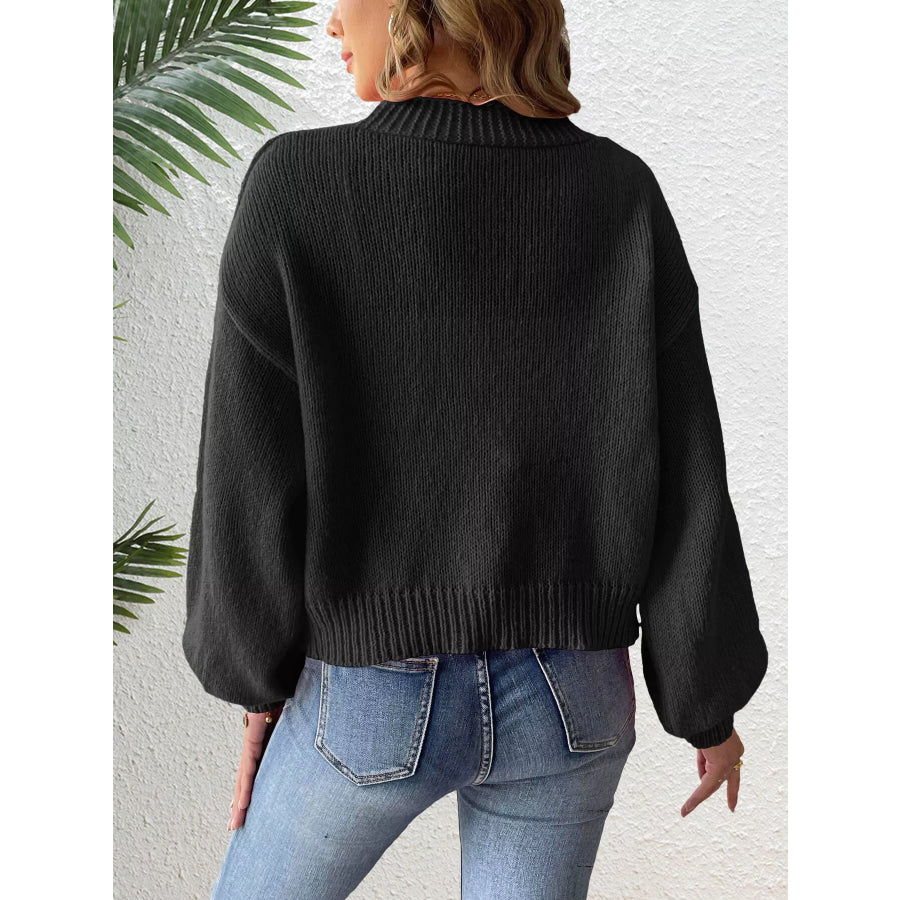 Bow-Tie Open Front Knit Cardigan Apparel and Accessories