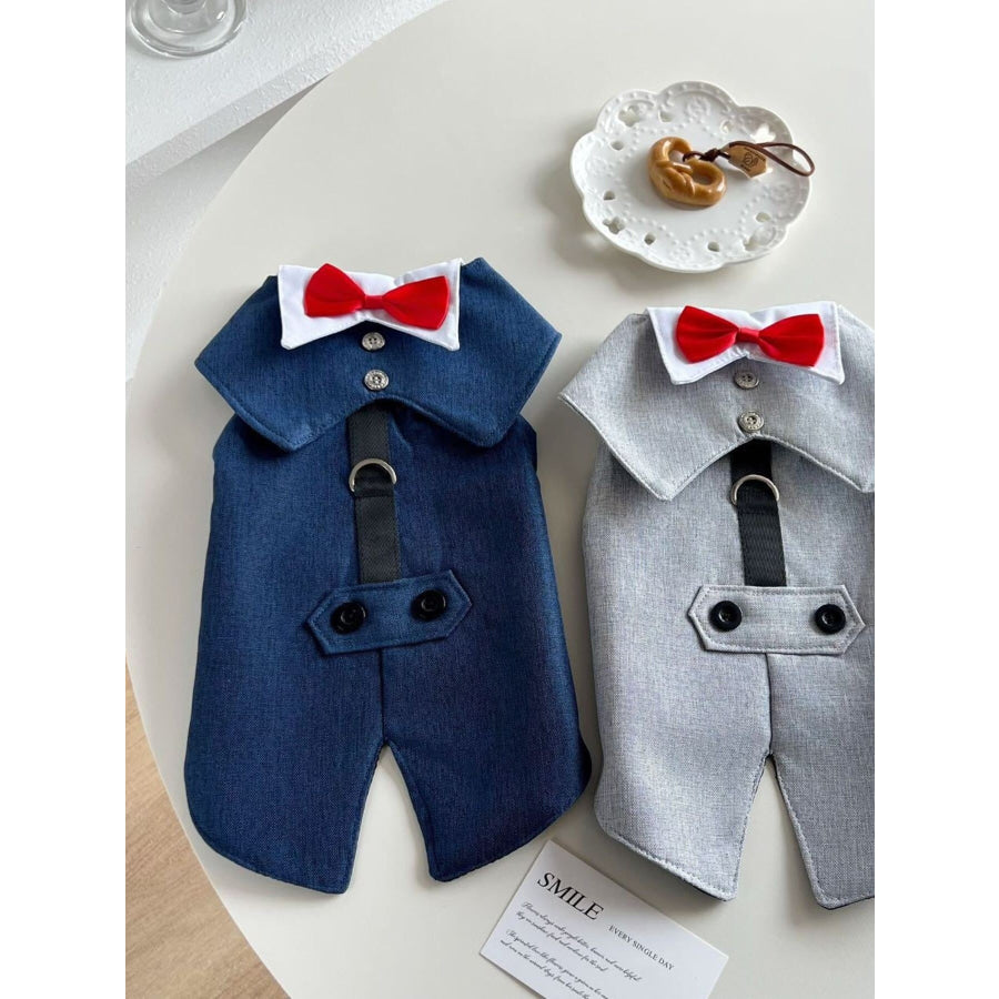 Bow Tie Pet Tuxedo Apparel and Accessories