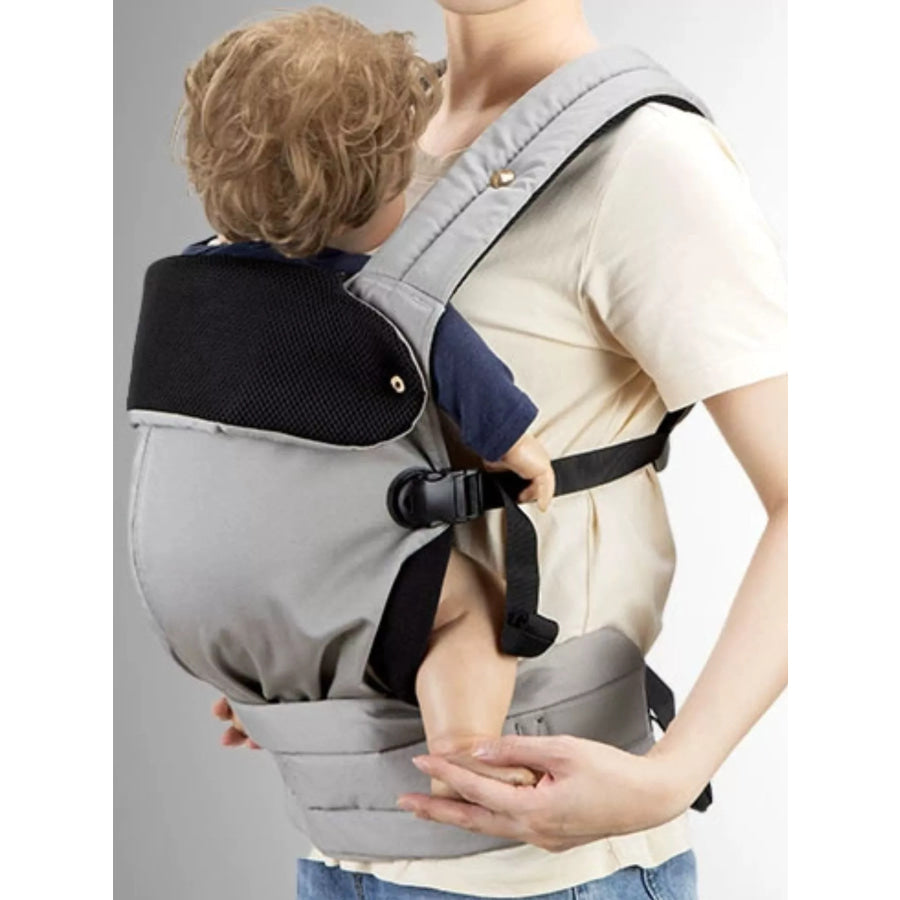 Breathable Adjustable Baby Wrap Light Gray / One Size Apparel and Accessories