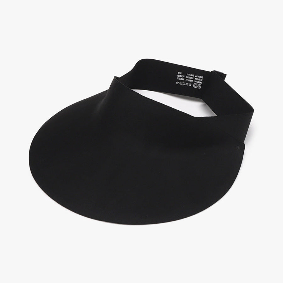 Breathable Adjustable Ice Silk Sun Hat Black / One Size Apparel and Accessories