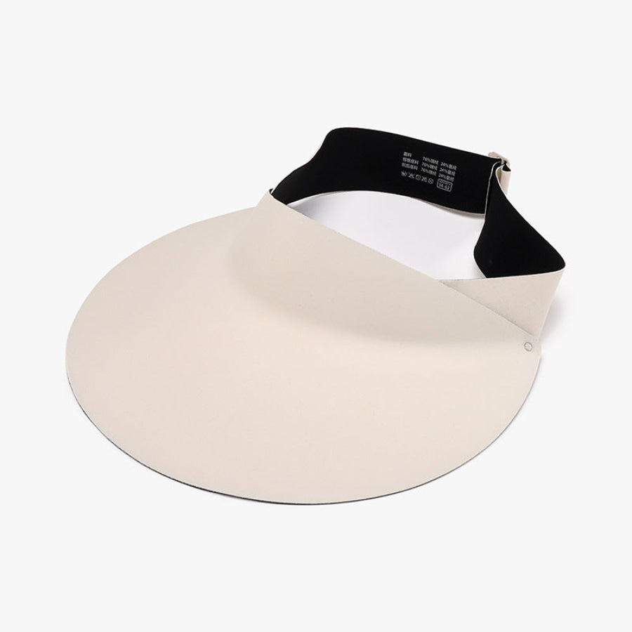 Breathable Adjustable Ice Silk Sun Hat Ivory / One Size Apparel and Accessories