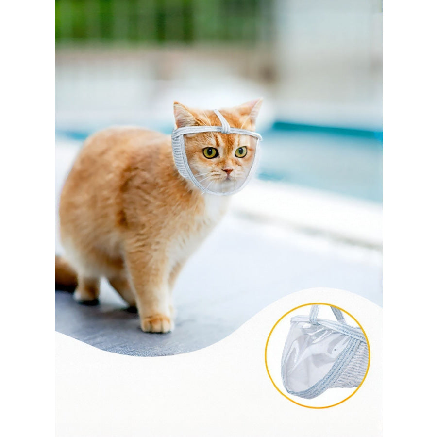 Breathable Anti-Bite Cat Mask Apparel and Accessories