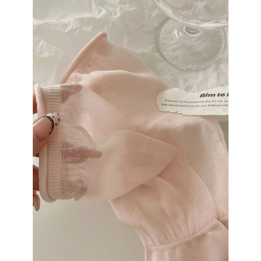 Breathable Crew Socks Apparel and Accessories