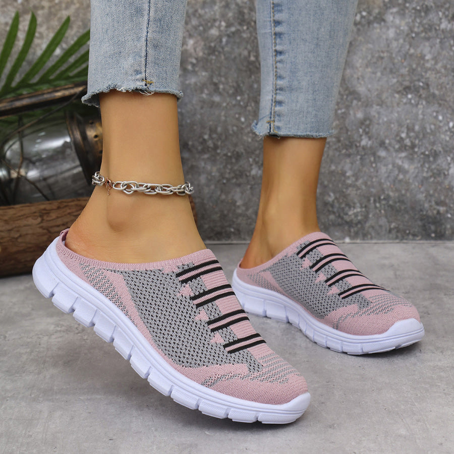 Breathable Knit Slip-Ons Apparel and Accessories