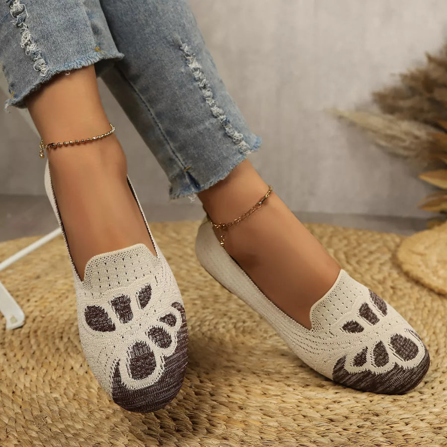 Breathable Knitted Slip-Ons Apparel and Accessories