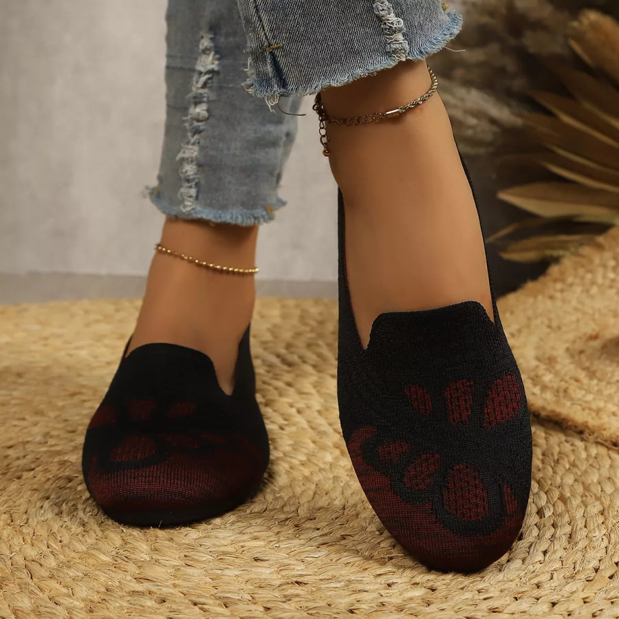 Breathable Knitted Slip-Ons Apparel and Accessories