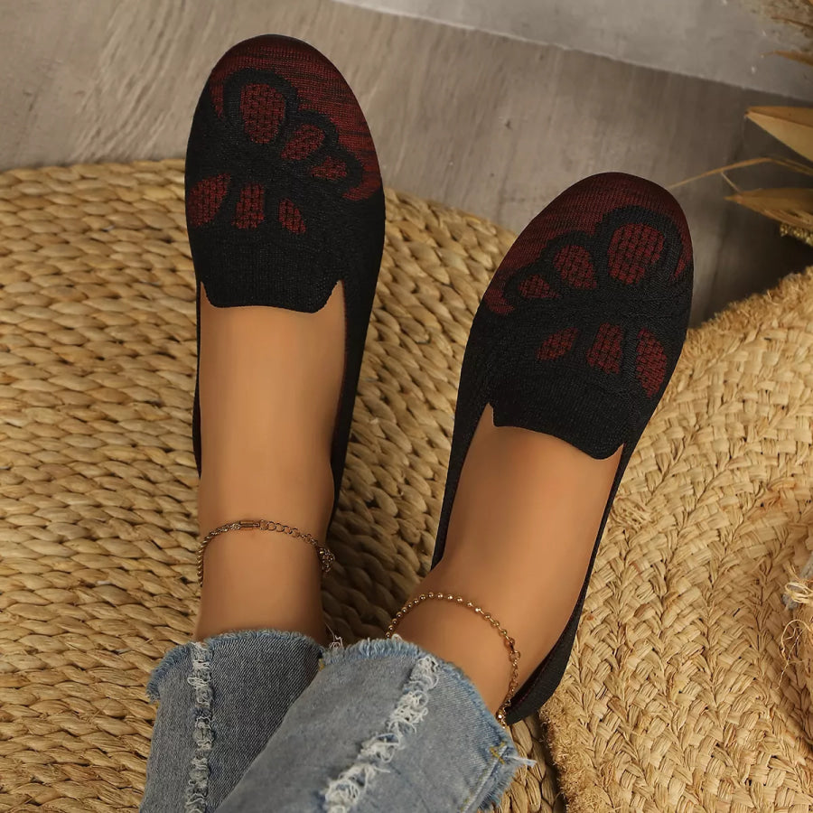Breathable Knitted Slip-Ons Apparel and Accessories