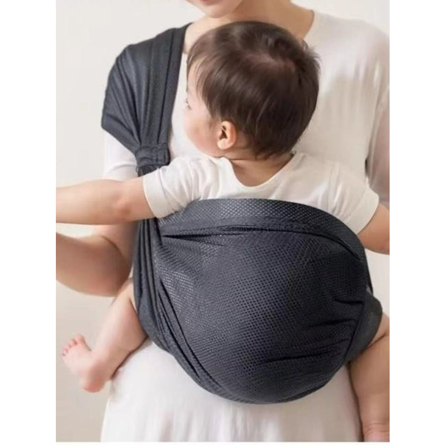 Breathable Mesh Baby Sling Gray / One Size Apparel and Accessories